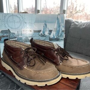 Sperry Brown and Tan Chukka Boots
